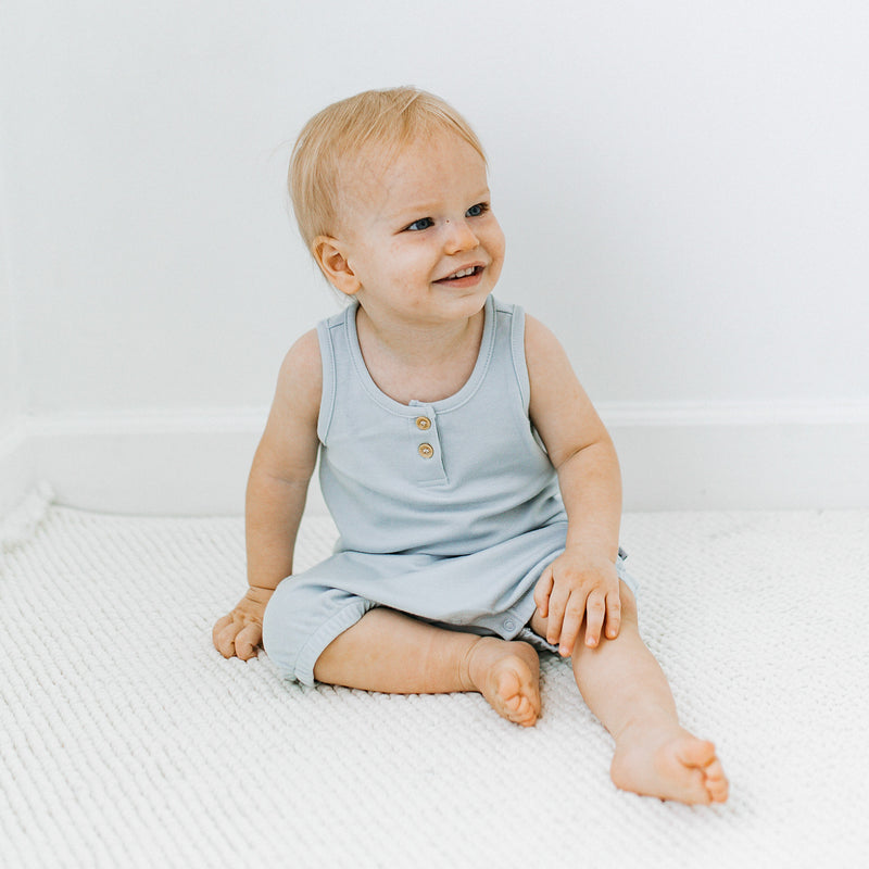 Tank Bodysuit - Stoneblue