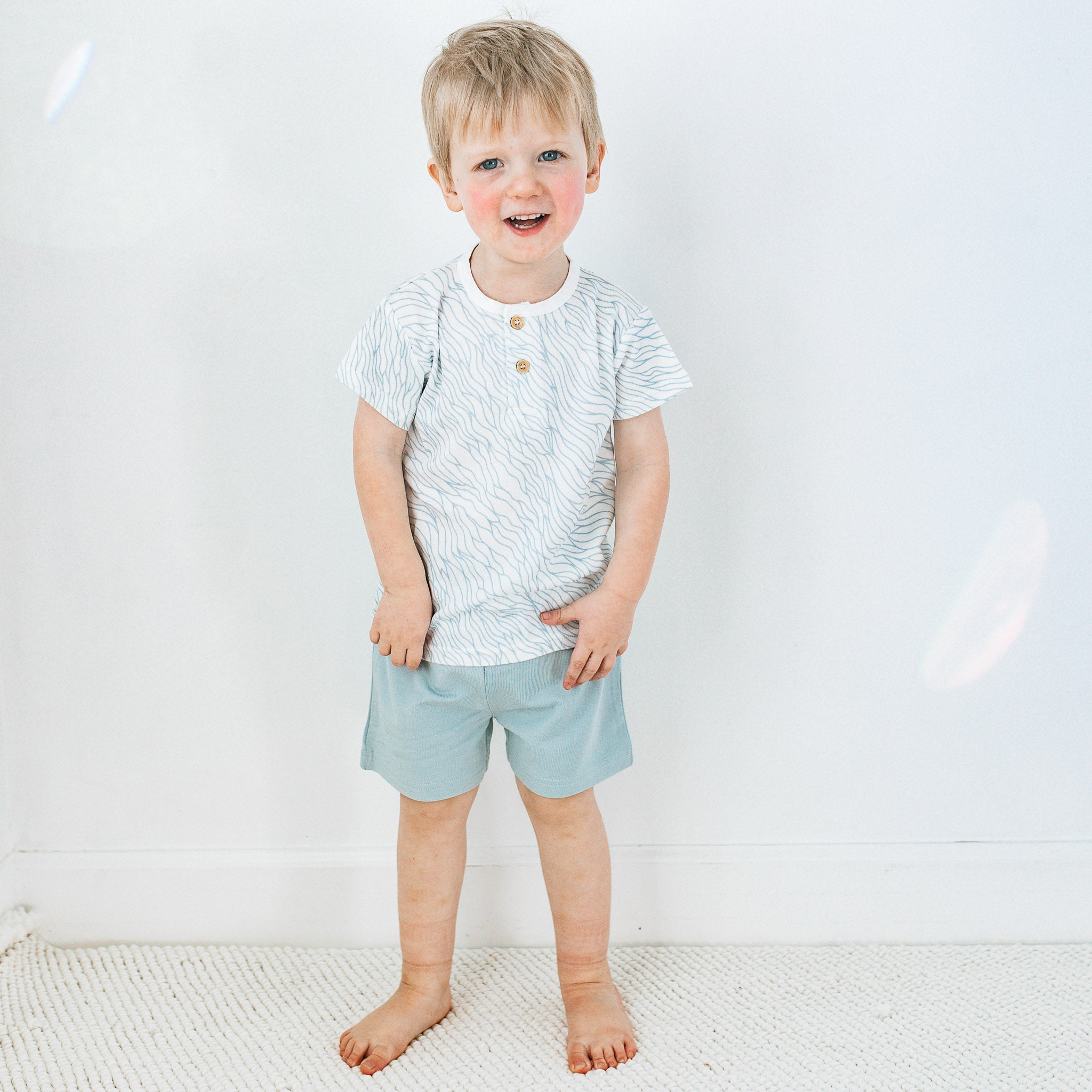 Henley Tee - Breeze