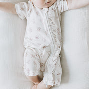 Frilled Zipsuit - Veloura Mist