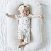 Frilled Zipsuit - Veloura Mist