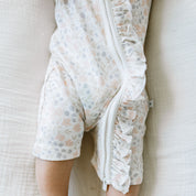 Frilled Zipsuit - Petalyn