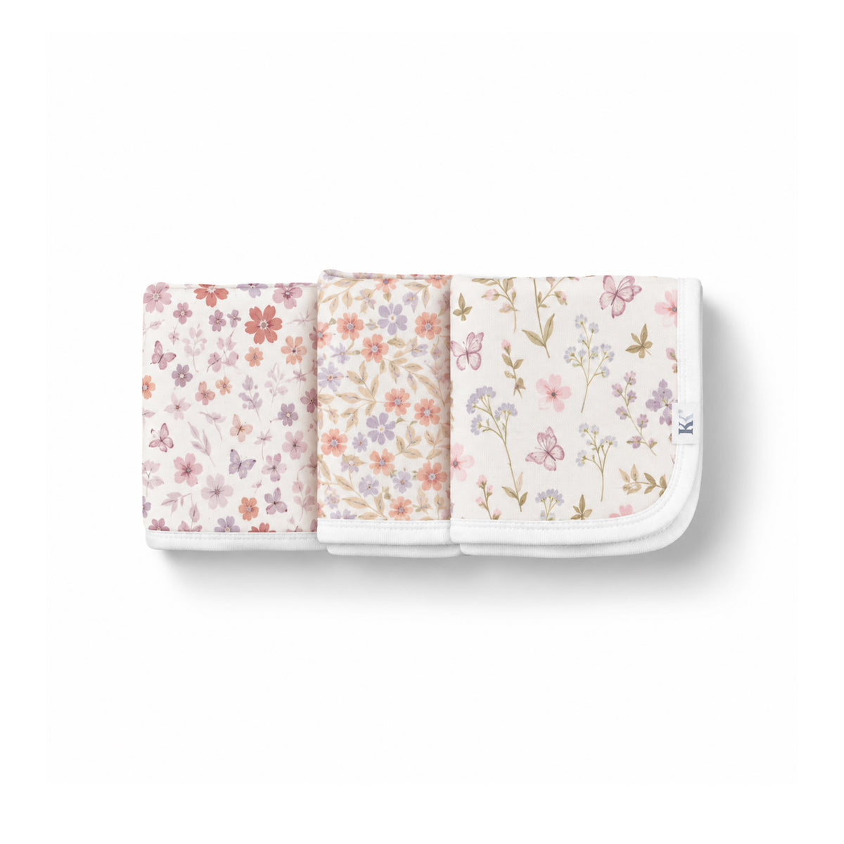 3-Pack Bamboo Washcloth-Petal Plays