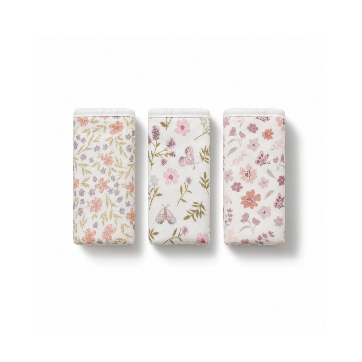 3-Pack Bamboo Washcloth-Petal Plays