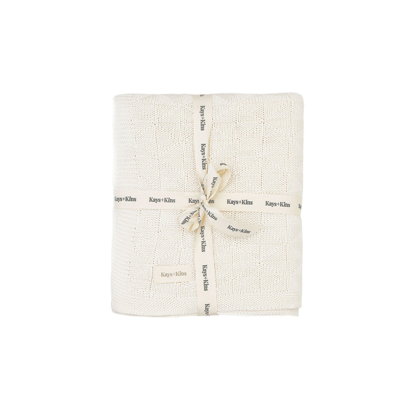 100% Bamboo Blanket - Ivory