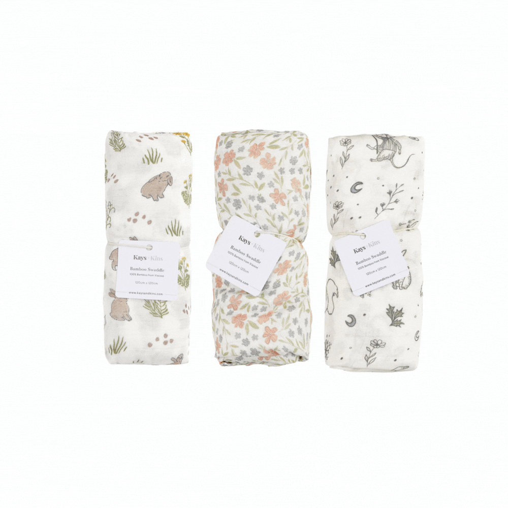 Kays+Kins Bamboo Swaddle — Baby Swaddle