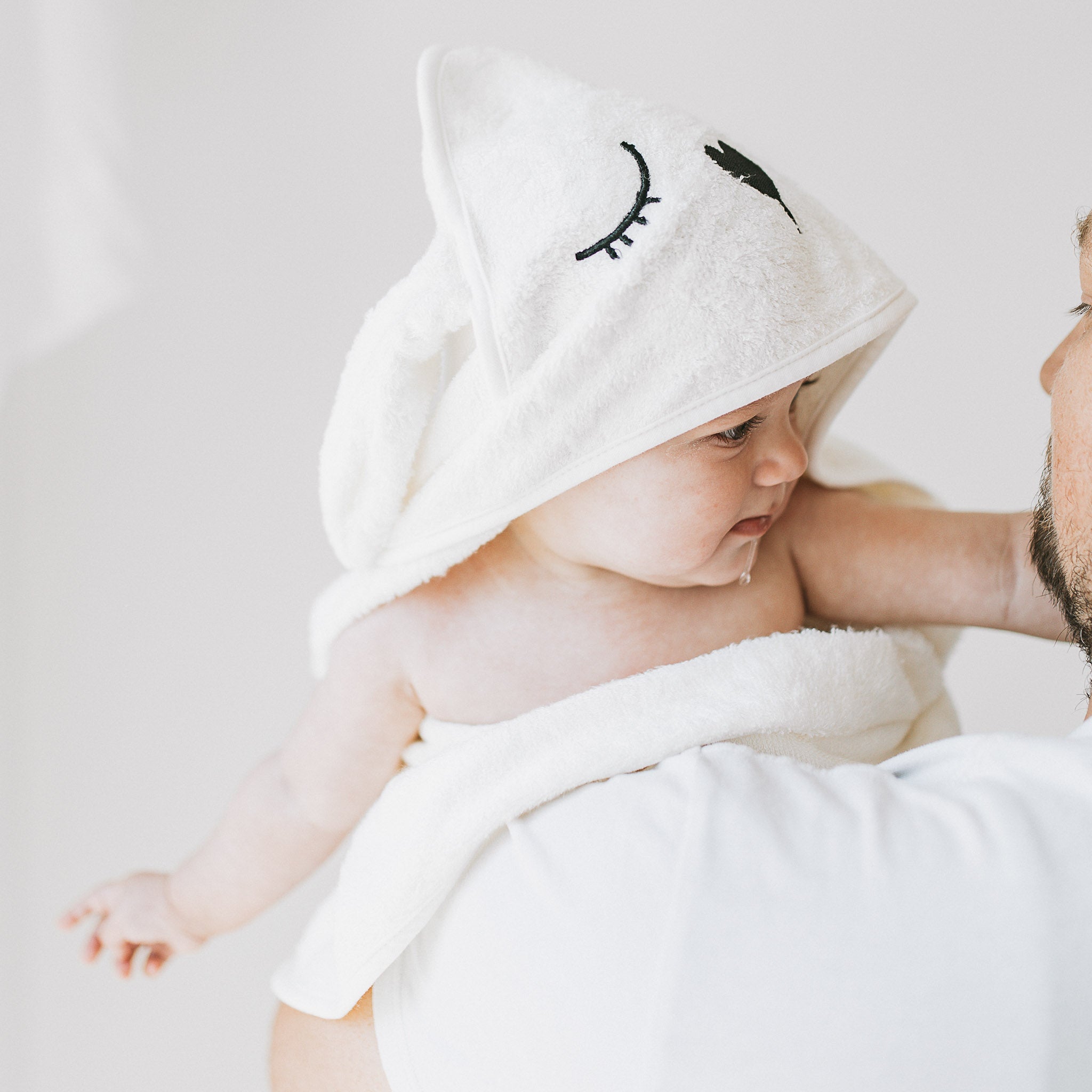 100% Bamboo Hooded Towel - Bunny