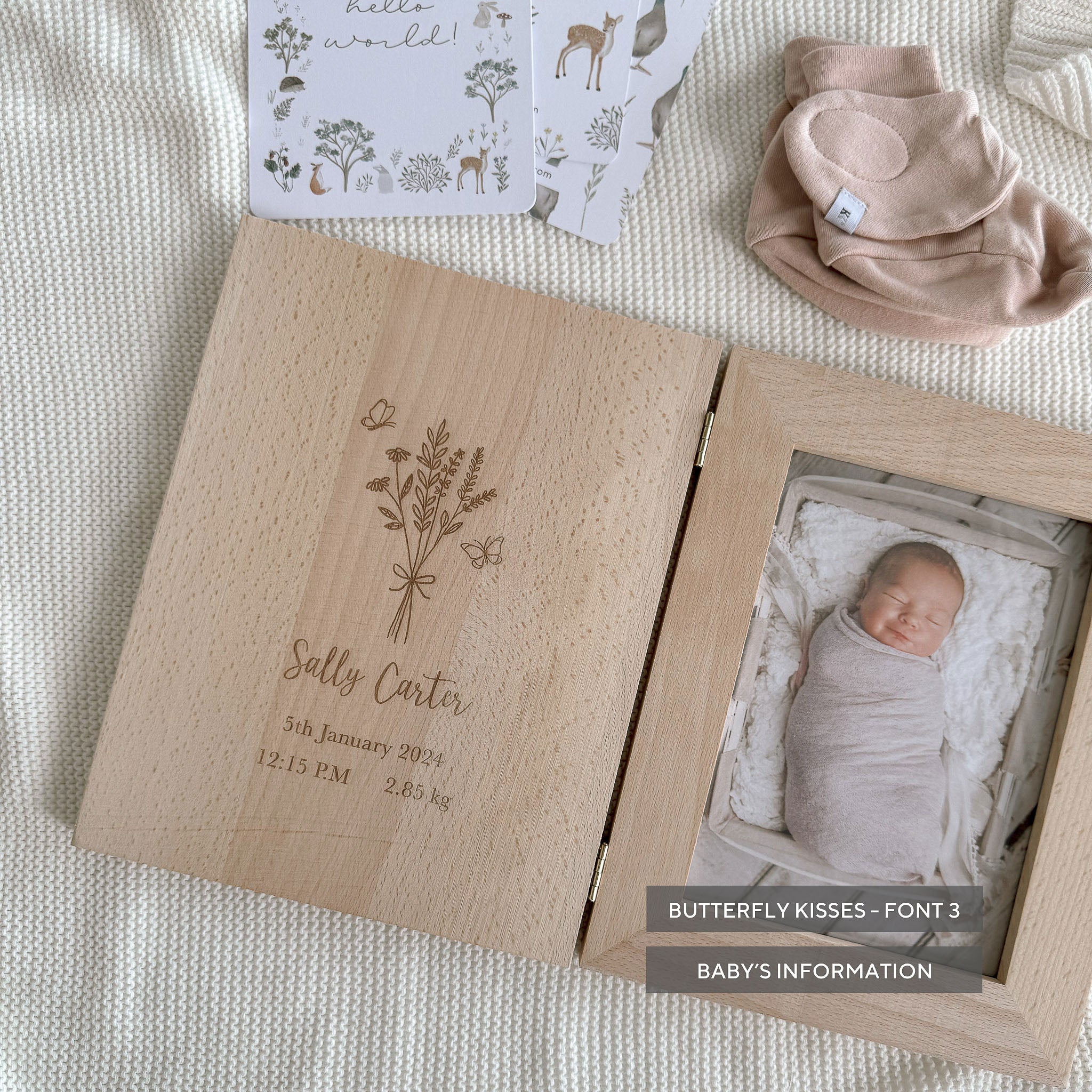Personalised Wooden Photo Frame