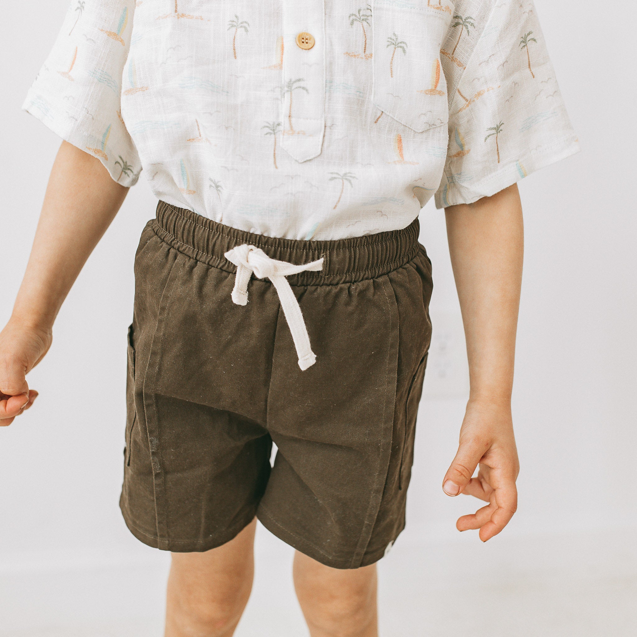 Cargo Shorts - Pebble