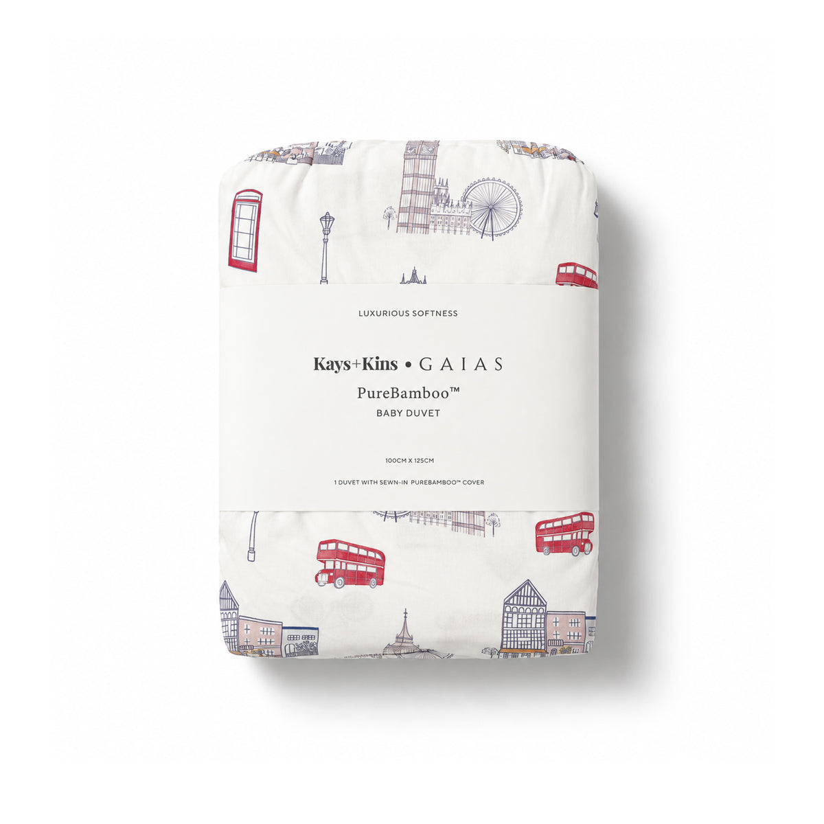 Bamboo Baby Duvet - London Dream