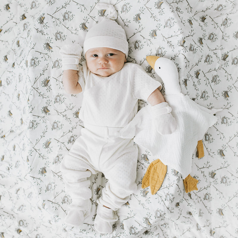 Goose Cuddly Blanket - Ivory