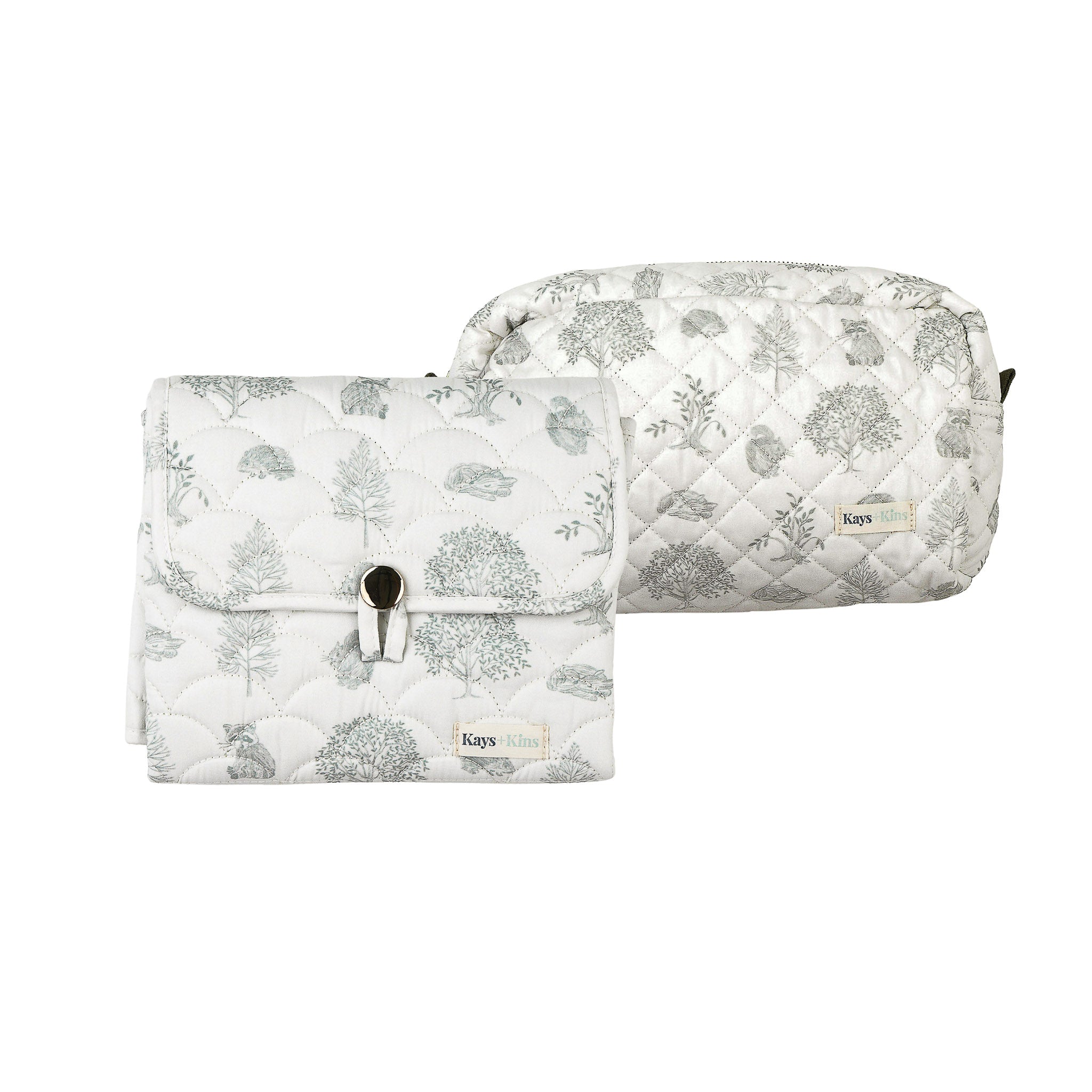 Portable Changing Pad - Woodland