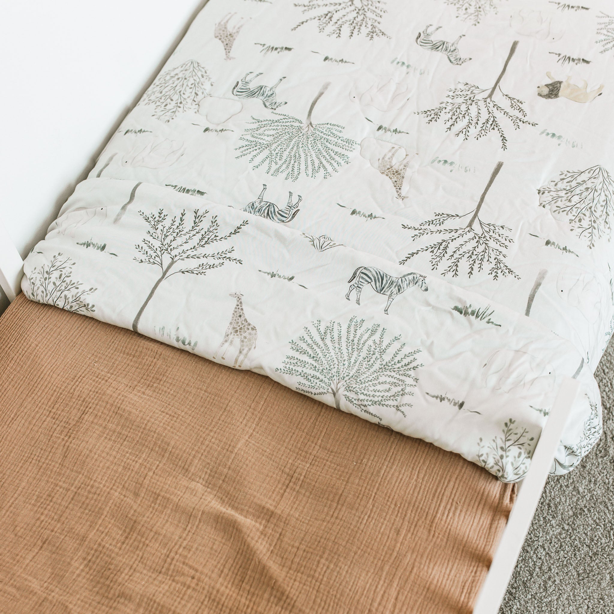 Bamboo Baby Duvet - Safari Wonders