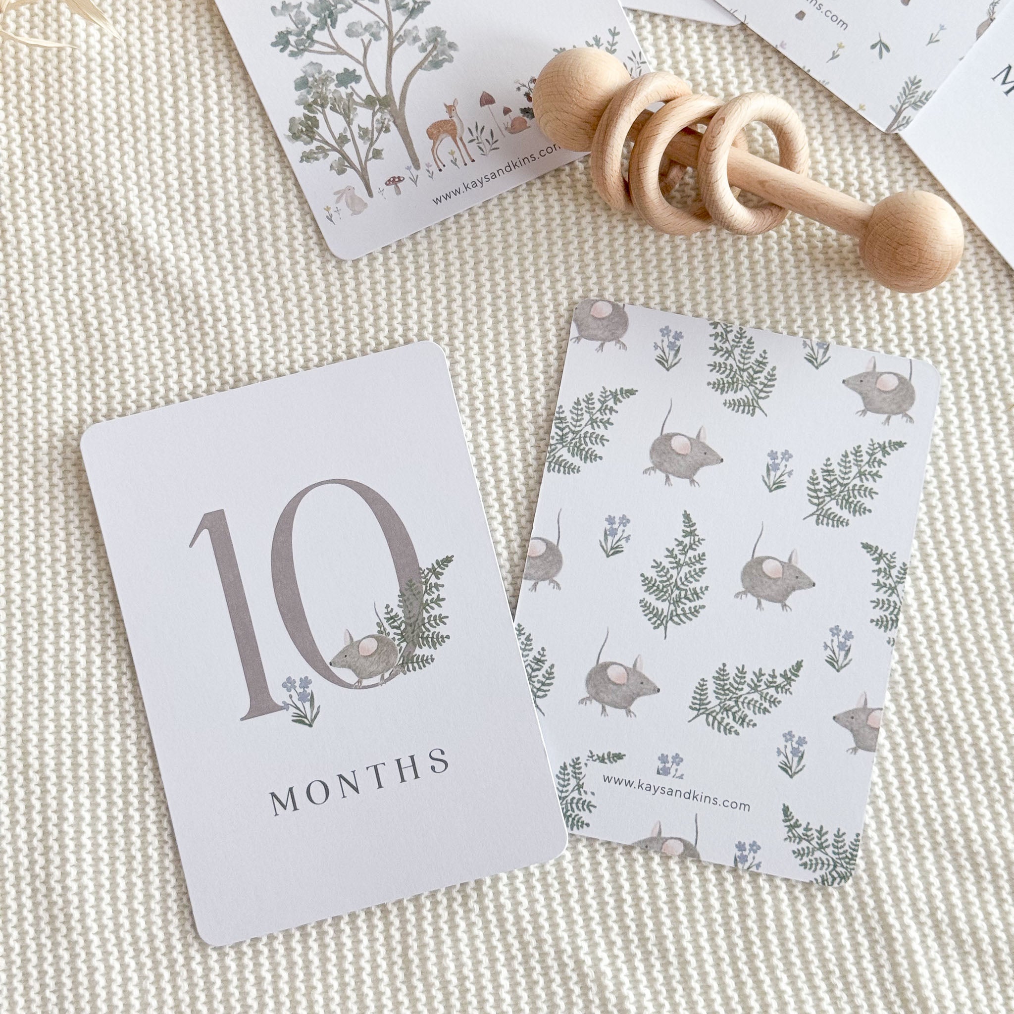 Enchanted Forest Milestone Cards