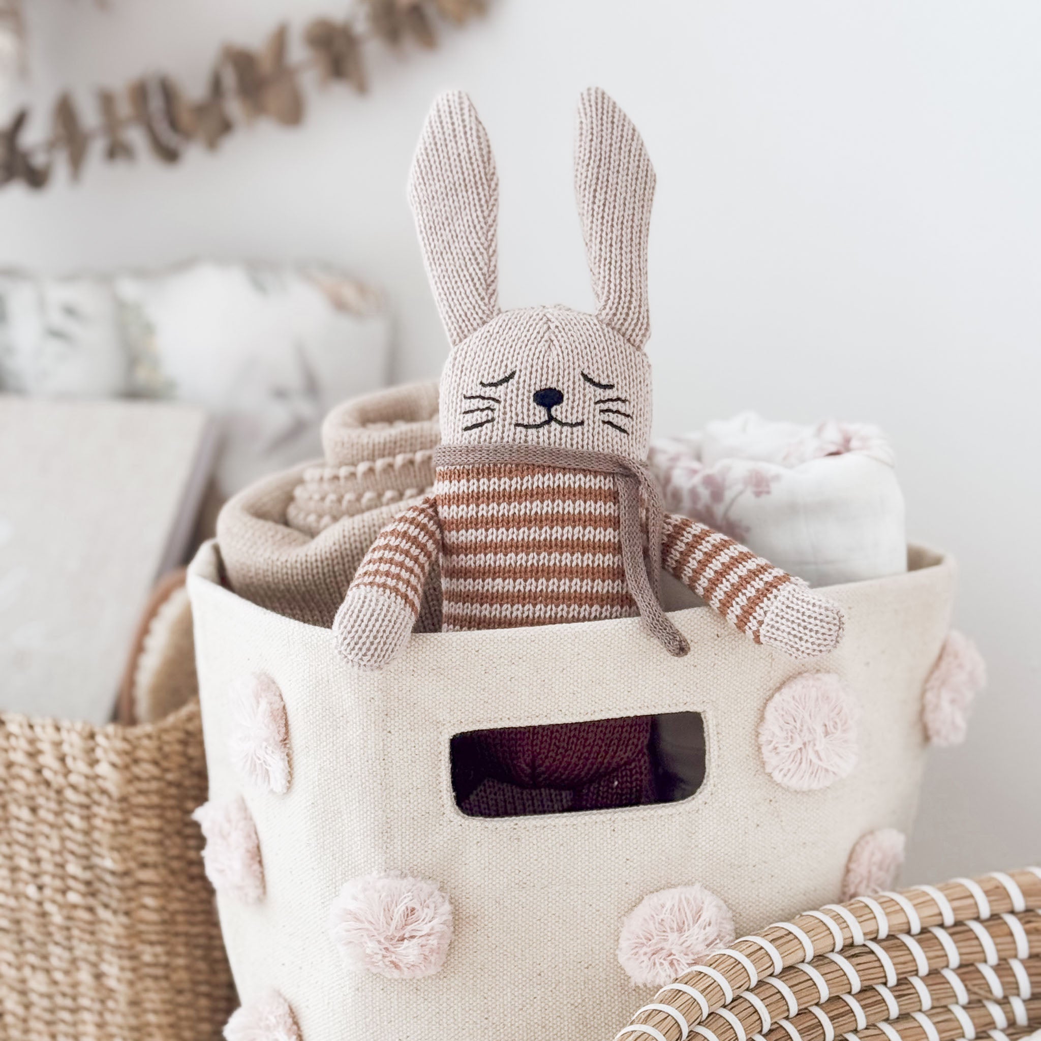 Sensory Knit Bunny - Finn