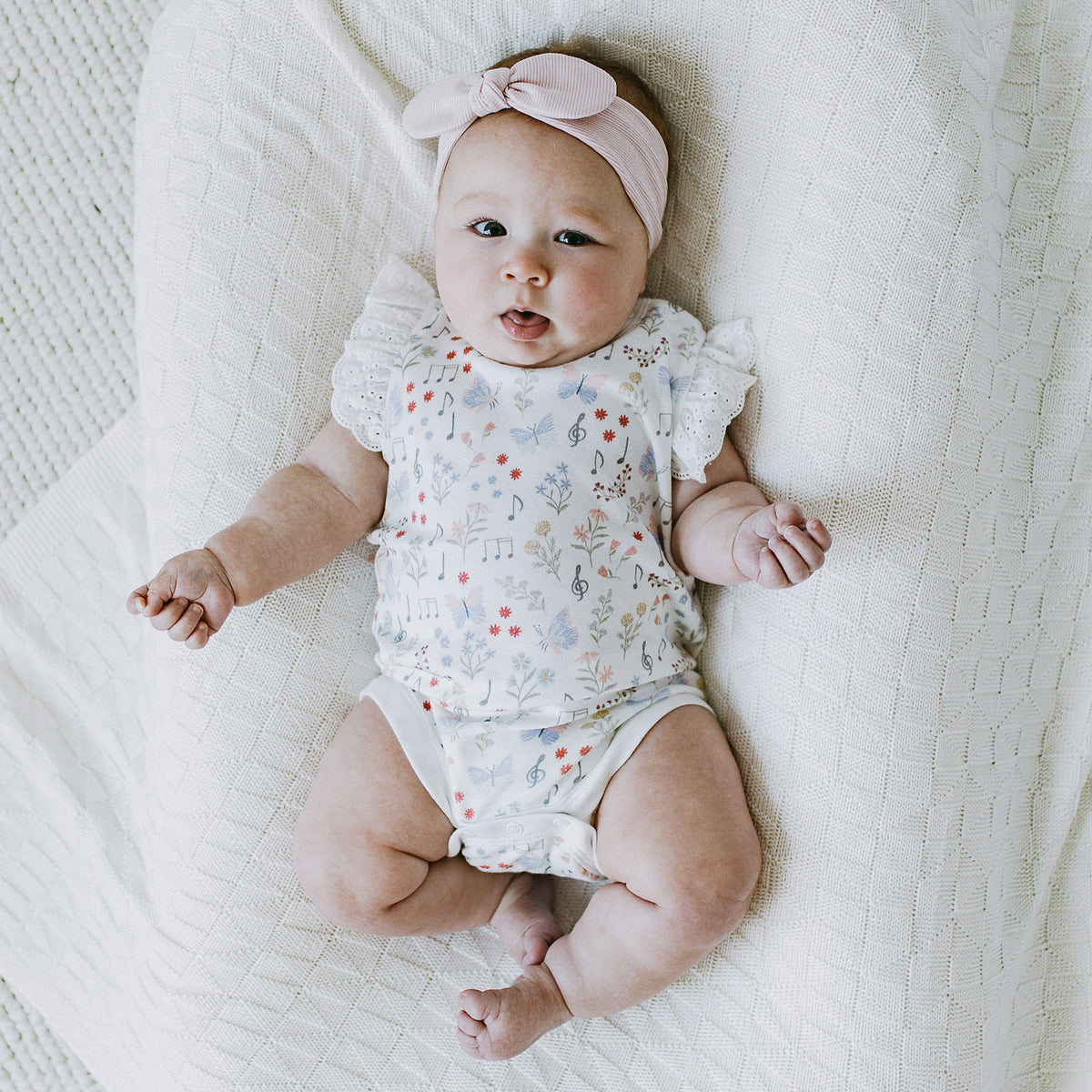 Frilled Bodysuit - Melody Garden