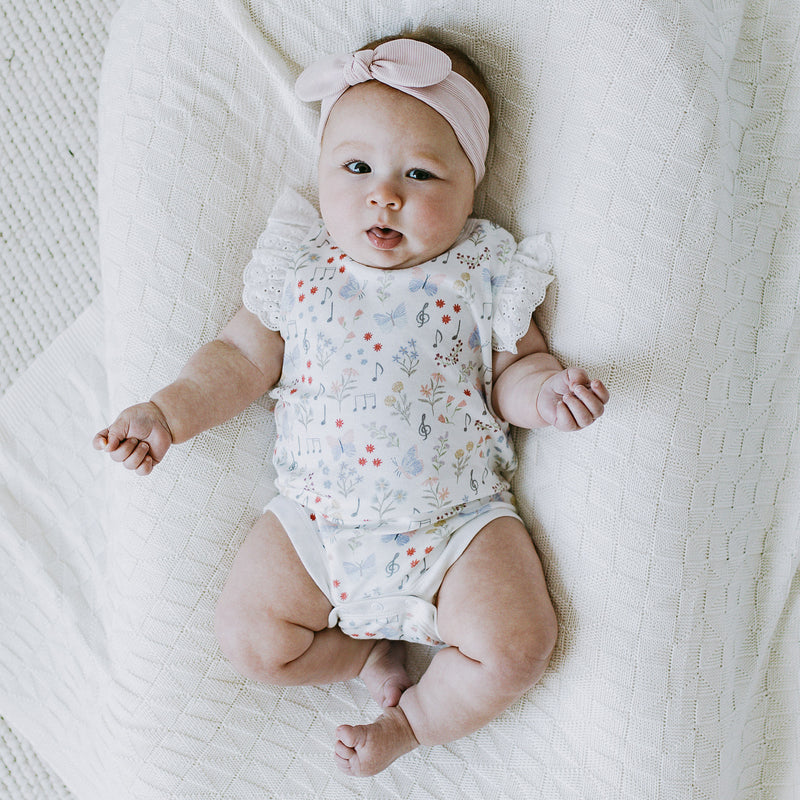 Frilled Bodysuit - Melody Garden