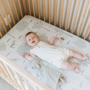 Bamboo Crib Sheet - Safari Wonders