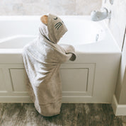 100% Bamboo Hooded Towel - Kitten