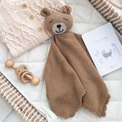 Organic Knit Toy - Sunny Bear