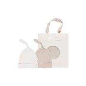 2-Pack Cosy Knot Hat - Mist+Ivory