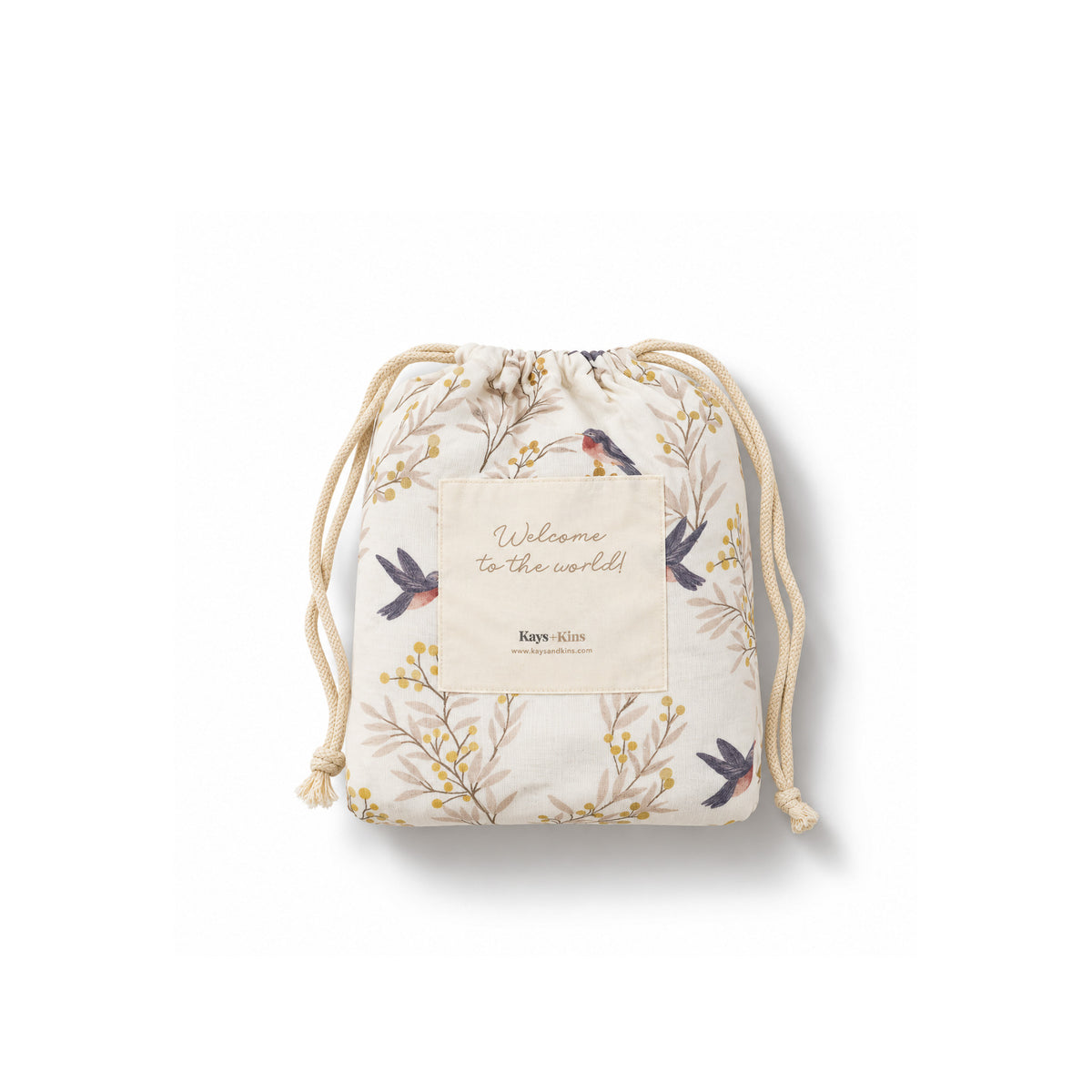 Bamboo Luxe Swaddle Set - Birdsong