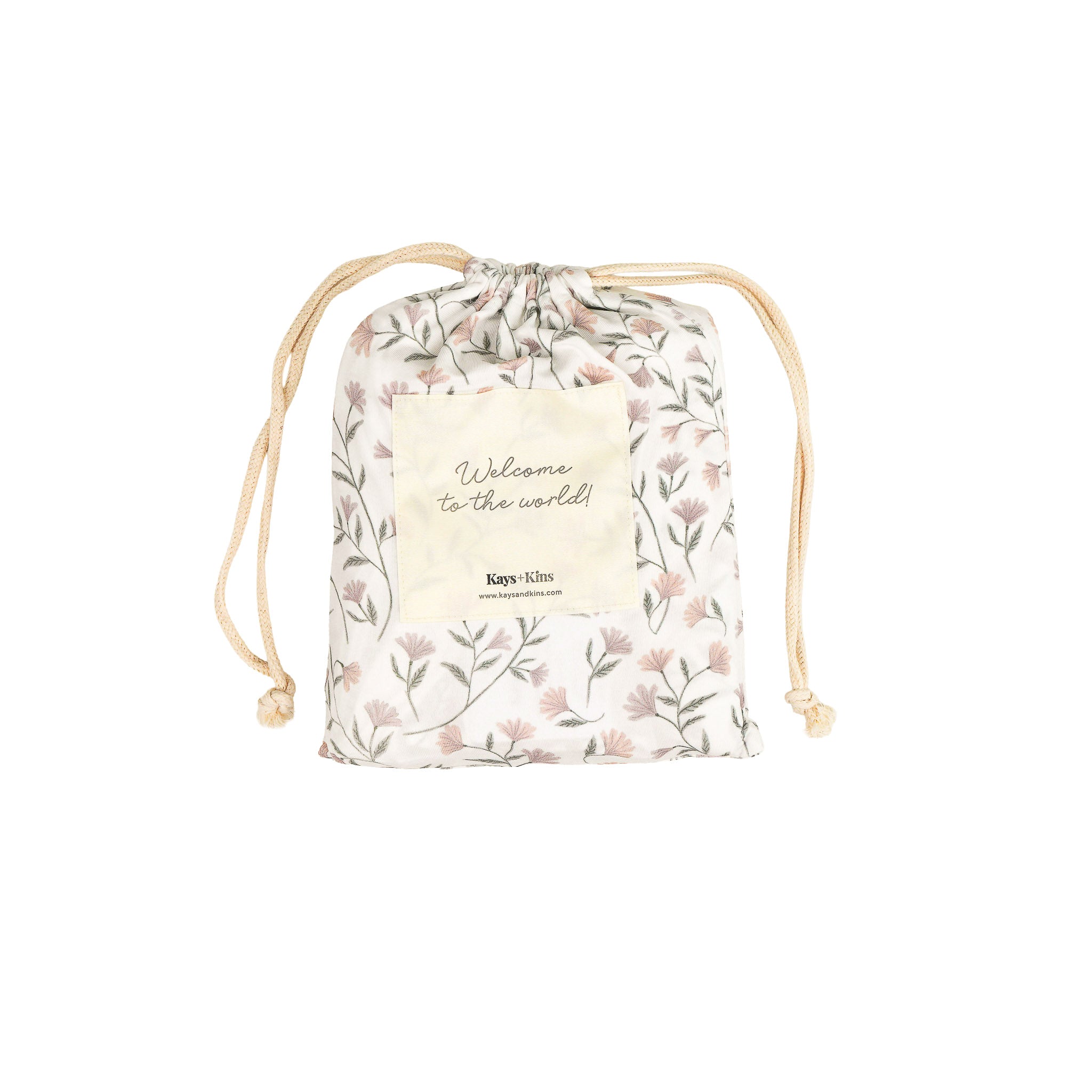 Bamboo Luxe Swaddle Set - Wildflower Waltz
