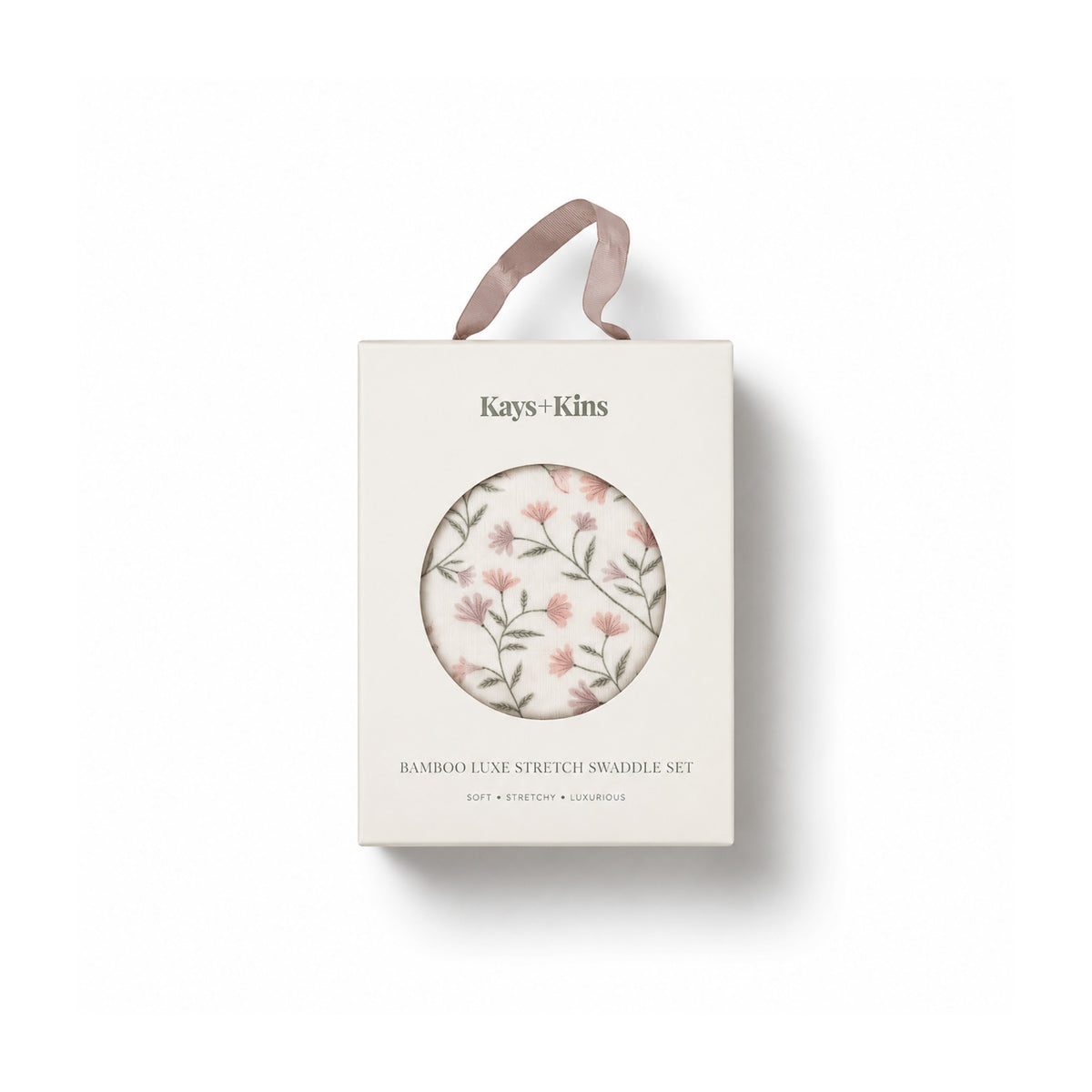 Bamboo Luxe Swaddle Set - Wildflower Waltz