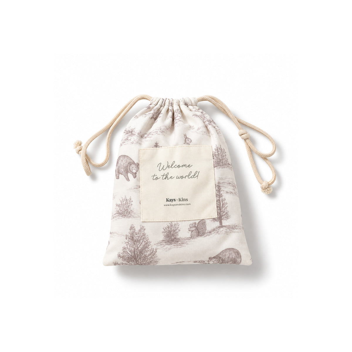 Bamboo Luxe Swaddle Set - Woodland Whimsy