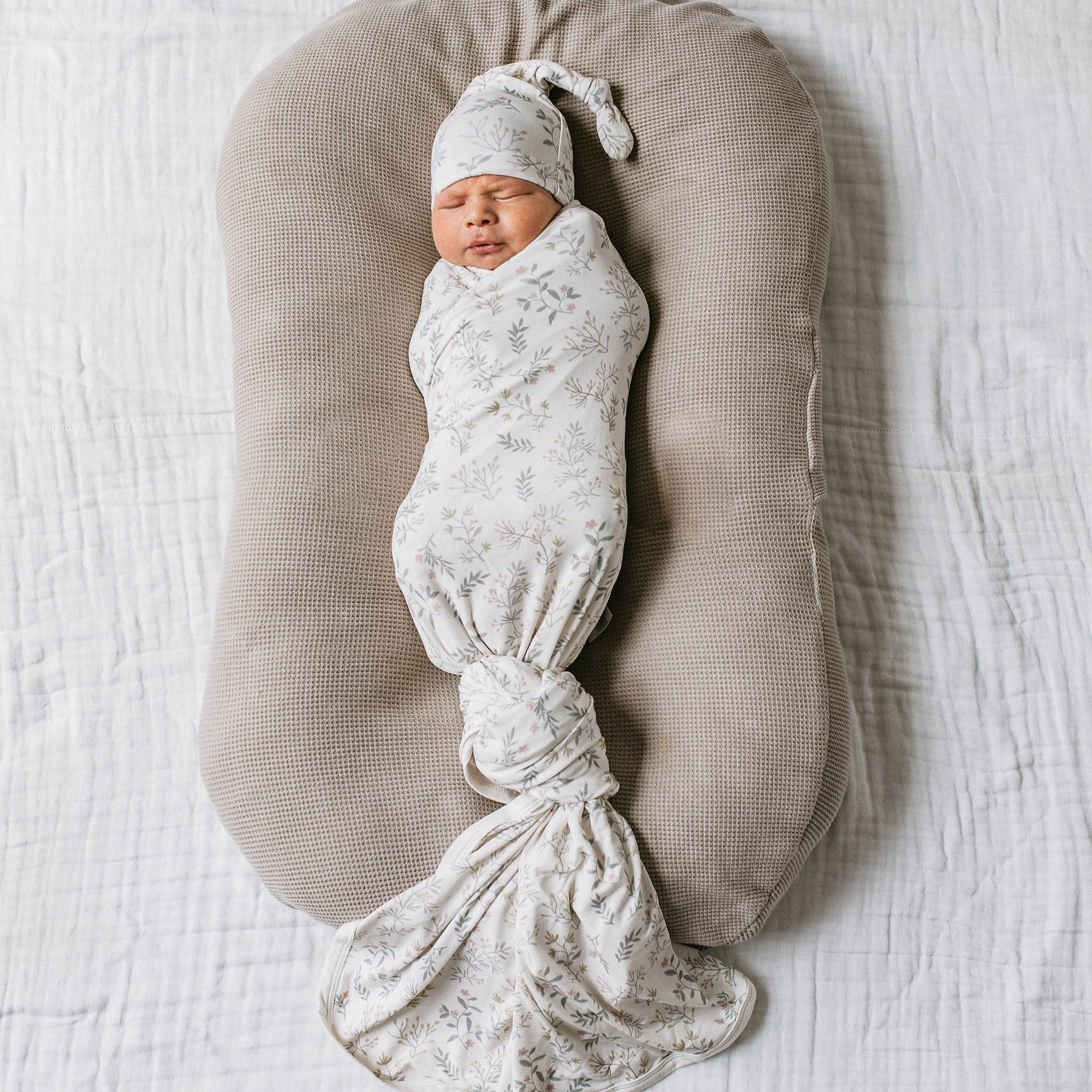 Bamboo Luxe Swaddle Set - Petite Blossom