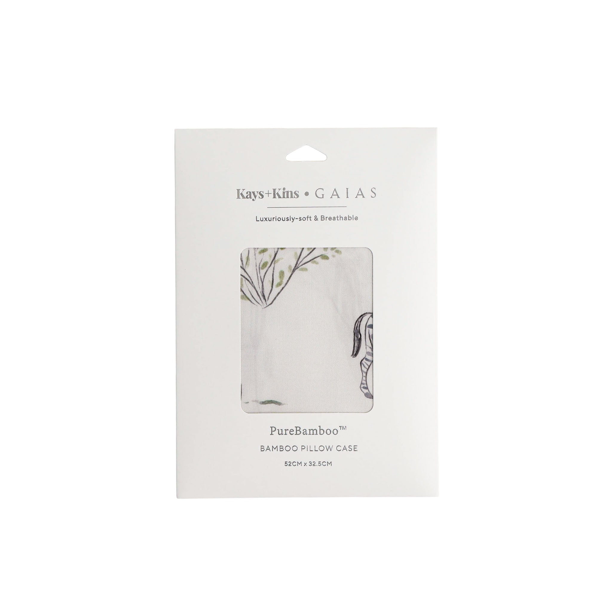 Bamboo Pillow Case - Safari Wonders