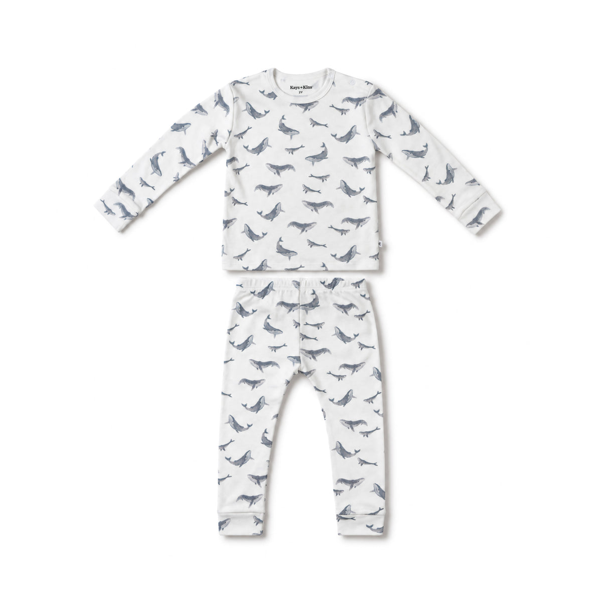 PJ Set - Whales Lullaby