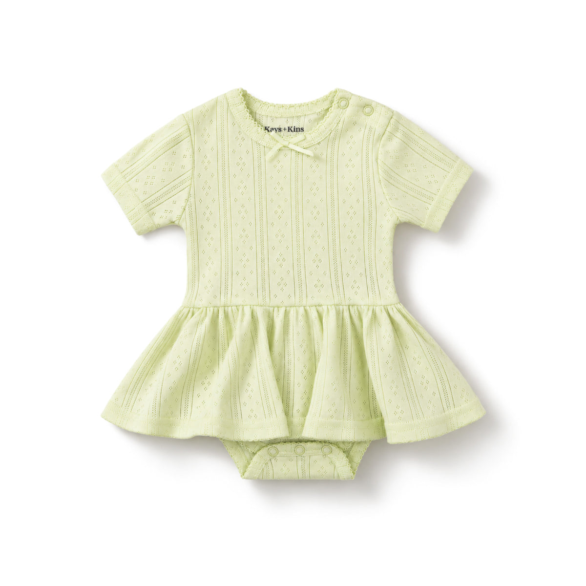 Pointelle Dress - Jade