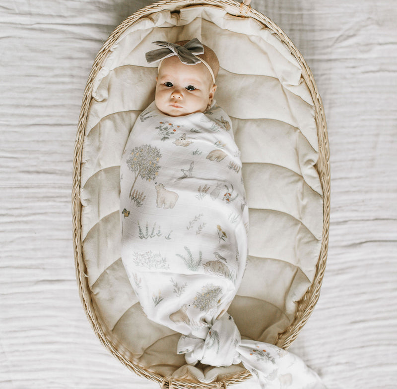 Bamboo Swaddle - Meadow Magic