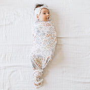 Bamboo Luxe Swaddle Set - Secret Garden