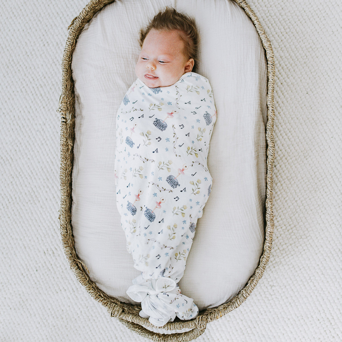 Bamboo Luxe Swaddle Set - Ballet Reverie