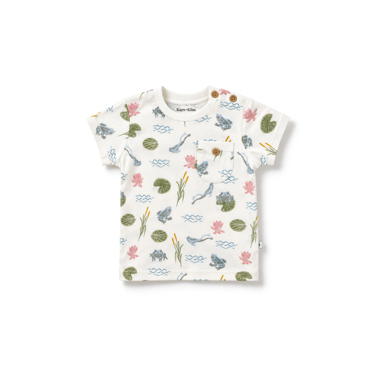 Pocket Tee -Froggly