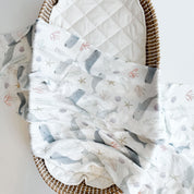 Bamboo Swaddle - Whaley Wander