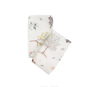 Bamboo Crib Sheet - Woodland Citrus