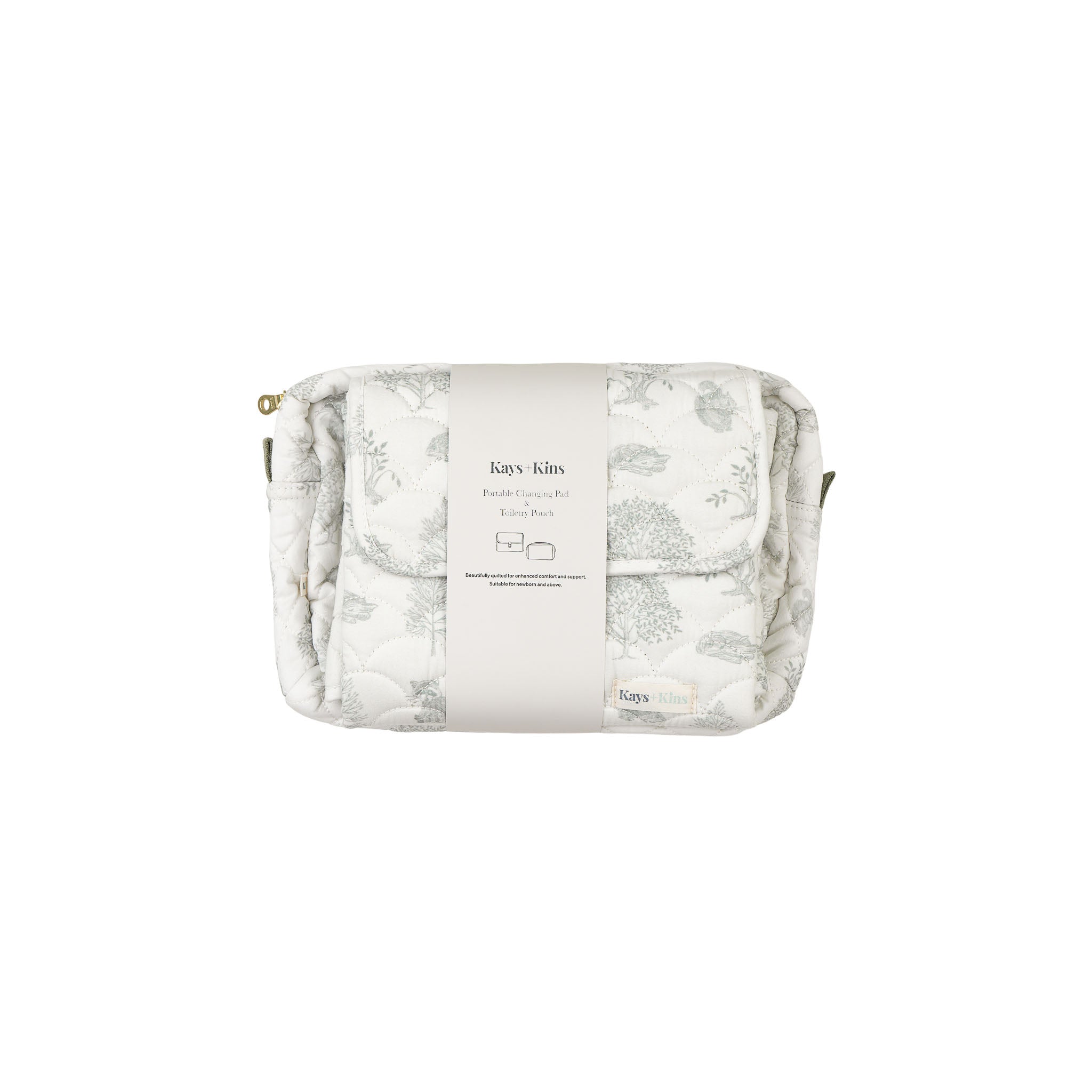 Portable Changing Pad - Woodland